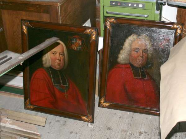 Restaurierung historischer Ratssaal von Deidesheim