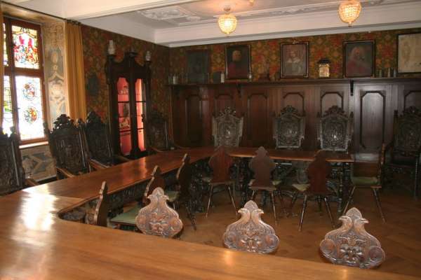 Restaurierung historischer Ratssaal von Deidesheim