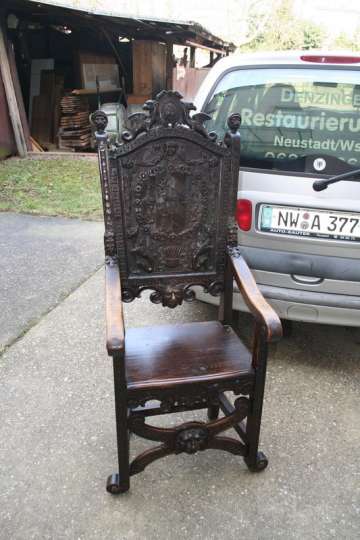 Restaurierung historischer Ratssaal von Deidesheim